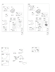 Carburetor, Fuel Supply parts for Briggs & Stratton Engine 405577-0001-B1 from AppliancePartsPros.com