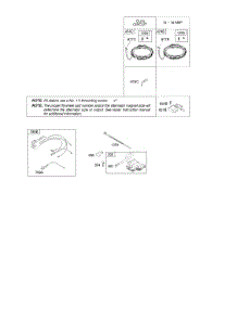 Alternator, Ignition parts for Briggs & Stratton Engine 406677-0373-E1 from AppliancePartsPros.com