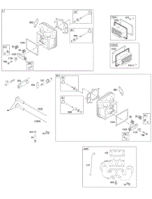 Cam, Head / Valves parts for Briggs & Stratton Engine 407677-0182-E1 from AppliancePartsPros.com