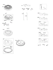 Flywheel, Controls parts for Briggs & Stratton Engine 407777-0150-B1 from AppliancePartsPros.com