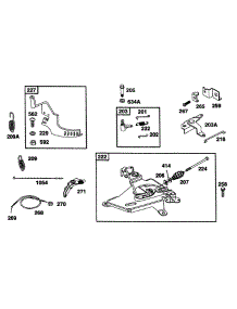 Control Assemblies parts for Briggs & Stratton Engine 40A777-1221-01 from AppliancePartsPros.com