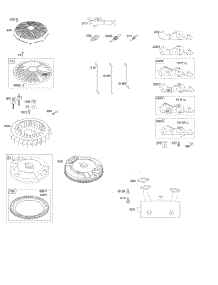 Controls, Exhaust System, Governor Spring, Flywheel parts for Briggs & Stratton Engine 40G777-0110-E1 from AppliancePartsPros.com
