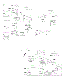 Carburetor, Fuel Supply parts for Briggs & Stratton Engine 40R777-0020-B1 from AppliancePartsPros.com