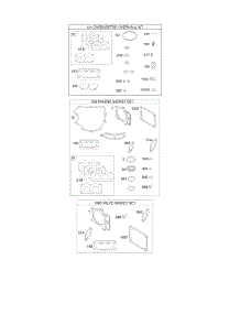 Engine / Valve Gasket Set, Carburetor Overhaul Kit parts for Briggs & Stratton Engine 40S777-0001-G1 from AppliancePartsPros.com