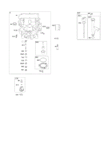 Engine Sump, Oil Pump, Dipstick / Tube Assembly parts for Briggs & Stratton Engine 40S777-0002-G1 from AppliancePartsPros.com