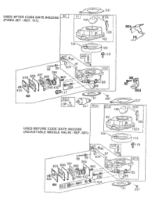 Carburetor Assemblies parts for Briggs & Stratton Engine 421707-0511-99 from AppliancePartsPros.com