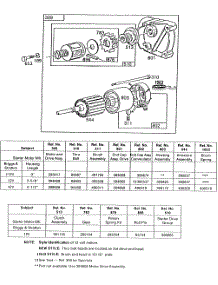 Electric Starter And Chart parts for Briggs & Stratton Engine 422437-1025-99 from AppliancePartsPros.com