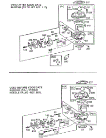 Carburetor Assemblies parts for Briggs & Stratton Engine 422437-1045-01 from AppliancePartsPros.com