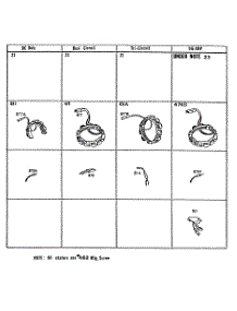 Alternator Chart parts for Briggs & Stratton Engine 422437-1882-E1 from AppliancePartsPros.com