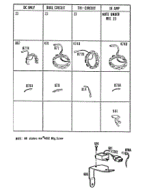 Alternator Chart parts for Briggs & Stratton Engine 422707-0010-02 from AppliancePartsPros.com