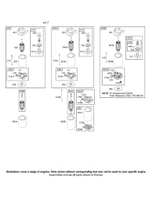 Electric Starter parts for Briggs & Stratton Engine 42A707-2238-E1 from AppliancePartsPros.com