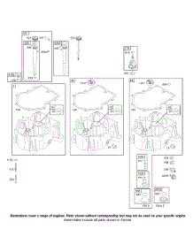 Sump parts for Briggs & Stratton Engine 42B707-1270-99 from AppliancePartsPros.com
