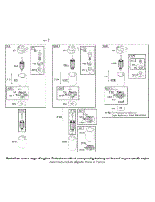 Electric Starter parts for Briggs & Stratton Engine 42D707-1540-01 from AppliancePartsPros.com