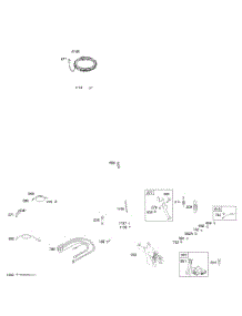 Alternator, Controls, Wires, Ignition parts for Briggs & Stratton Engine 42E707-1831-A1 from AppliancePartsPros.com