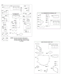 Carburetor, Gasket Set - Engine, Kit - Carburetor Overhaul parts for Briggs & Stratton Engine 441777-0026-E1 from AppliancePartsPros.com