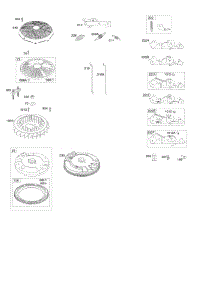 Flywheel, Controls parts for Briggs & Stratton Engine 445677-1262-B1 from AppliancePartsPros.com