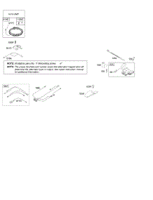 Alternator, Ignition parts for Briggs & Stratton Engine 445977-1092-B1 from AppliancePartsPros.com