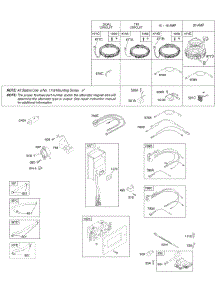 Alternator, Fuel Supply, Ignition parts for Briggs & Stratton Engine 44677A-0202-E2 from AppliancePartsPros.com
