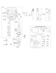 Engine Sump, Lubrication parts for Briggs & Stratton Engine 44L777-2139-G5 from AppliancePartsPros.com