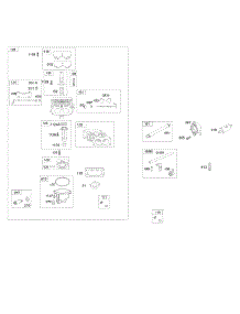 Carburetor, Fuel Pump, Fuel Hoses parts for Briggs & Stratton Engine 44L977-0001-G5 from AppliancePartsPros.com