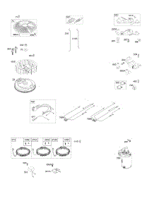 Flywheel, Alternator, Starter, Wire Harness parts for Briggs & Stratton Engine 44N677-0001-G1 from AppliancePartsPros.com