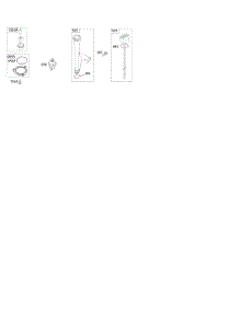 Lubrication parts for Briggs & Stratton Engine 44P977-0110-G5 from AppliancePartsPros.com