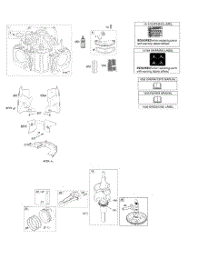 Camshaft, Crankshaft, Cylinder, Piston, Rings, Connecting Rod parts for Briggs & Stratton Engine 44P977-0113-G5 from AppliancePartsPros.com