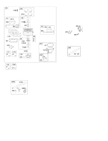 Carburetor, Fuel Supply parts for Briggs & Stratton Engine 44R777-0002-G1 from AppliancePartsPros.com