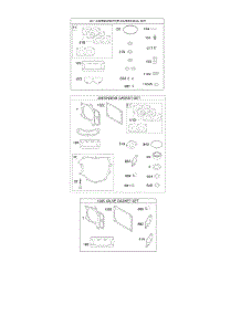 Engine Gasket Set, Valve Gasket Set parts for Briggs & Stratton Engine 44S577-0001-H1 from AppliancePartsPros.com