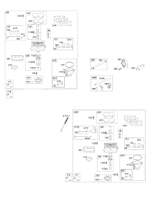 Carburetor, Fuel Supply parts for Briggs & Stratton Engine 44S677-0004-G1 from AppliancePartsPros.com