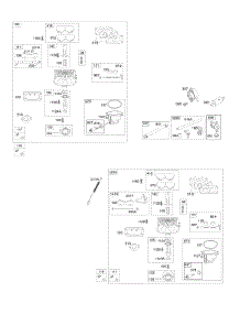 Carburetor, Fuel Supply parts for Briggs & Stratton Engine 44S977-0004-G1 from AppliancePartsPros.com