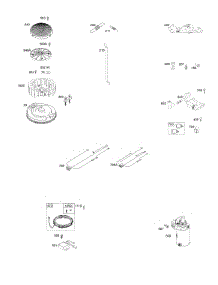 Flywheel, Alternator, Starter, Wire Harness parts for Briggs & Stratton Engine 44T677-0004-G1 from AppliancePartsPros.com