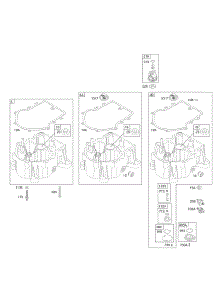 Sump parts for Briggs & Stratton Engine 460707-1600-01 from AppliancePartsPros.com