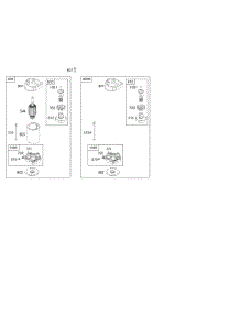 Electric Starter parts for Briggs & Stratton Engine 460707-2637-E2 from AppliancePartsPros.com