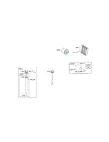 Oil parts for Briggs & Stratton Engine 460777-1201-01 from AppliancePartsPros.com