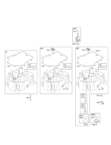 Sump parts for Briggs & Stratton Engine 461707-0143-E2 from AppliancePartsPros.com