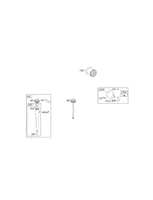 Oil parts for Briggs & Stratton Engine 461707-0145-E3 from AppliancePartsPros.com