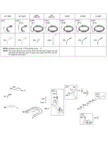 Alternator, Controls parts for Briggs & Stratton Engine 461777-0137-E1 from AppliancePartsPros.com