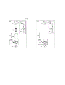 Electric Starter parts for Briggs & Stratton Engine 461777-0137-E2 from AppliancePartsPros.com