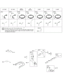 Alternator, Controls parts for Briggs & Stratton Engine 463707-2637-E2 from AppliancePartsPros.com