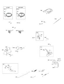 Alternator, Ignition, Springs, Electric Starter, Controls parts for Briggs & Stratton Engine 473177-0112-E1 from AppliancePartsPros.com