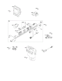 Wire Harness, Electronic Control Module parts for Briggs & Stratton Engine 49E777-0001-G1 from AppliancePartsPros.com