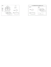 Carburetor, Kit-Carburetor Overhaul parts for Briggs & Stratton Engine 49G575-1110-E1 from AppliancePartsPros.com