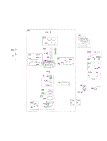 Carburetor, Fuel Supply parts for Briggs & Stratton Engine 49R977-0006-G1 from AppliancePartsPros.com