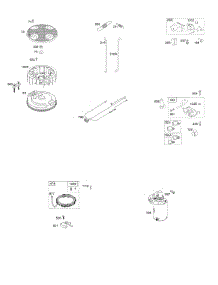 Flywheel, Controls, Wire Harness, Alternator, Starter parts for Briggs & Stratton Engine 49S777-0001-G1 from AppliancePartsPros.com