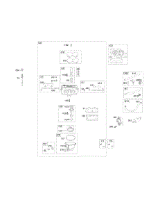 Carburetor, Fuel Supply parts for Briggs & Stratton Engine 49V677-0001-G1 from AppliancePartsPros.com