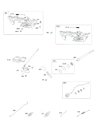 Control Brackets, Springs parts for Briggs & Stratton Engine 540477-0112-G1 from AppliancePartsPros.com