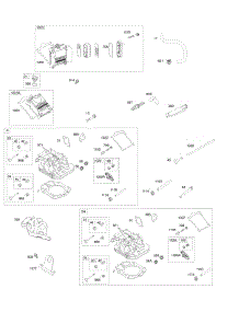 Cylinder Heads, Rocker Covers parts for Briggs & Stratton Engine 540477-0116-G1 from AppliancePartsPros.com