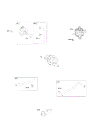 Fuel Supply parts for Briggs & Stratton Engine 540477-0116-G1 from AppliancePartsPros.com