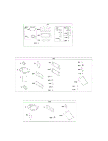 Carburetor Overhaul Kit, Engine / Gasket Sets parts for Briggs & Stratton Engine 541477-0113-E1 from AppliancePartsPros.com